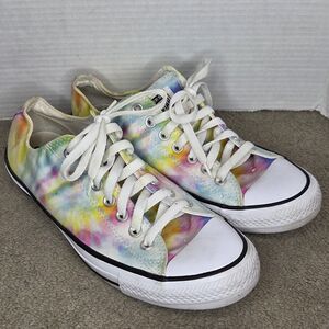 Converse Chuck Taylor All Star Low Tie Dye Sneaker Multicolor Women’s Size 11